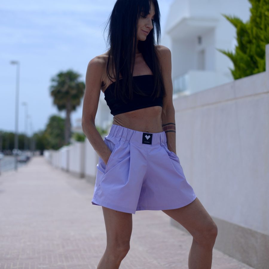 Portero SHORTS- ICE violet