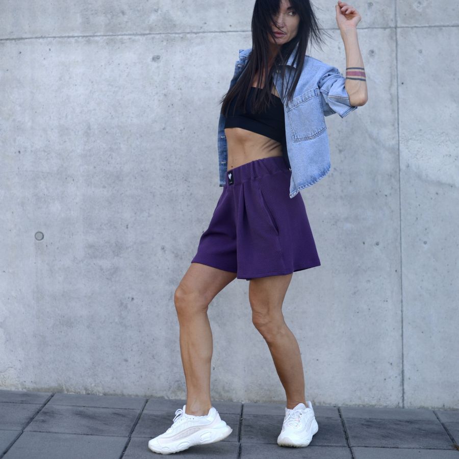 Portero SHORTS- 3D violet