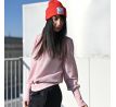 Mikina-ARLO- knitted sweater- pink