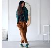 Bomber- rib LAREINA- dark green