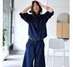 CULOTTE Merci- DENIM- navy orange